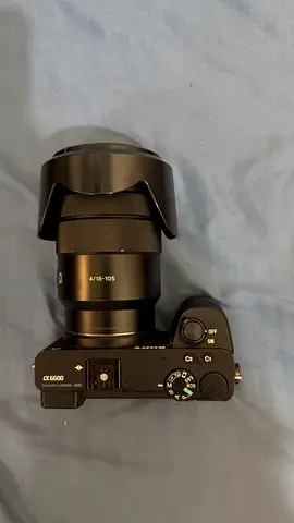 Sony Alpha a6600 with sony 18-104 f4 G lens