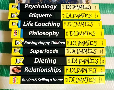 Books for Dummies collection 9 learning books in total