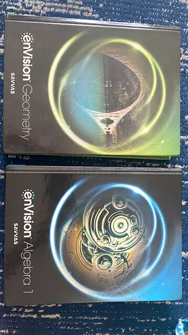 Envision Geometry  Envision Algebra 1 Textbooks (Savvas) - Good Condition