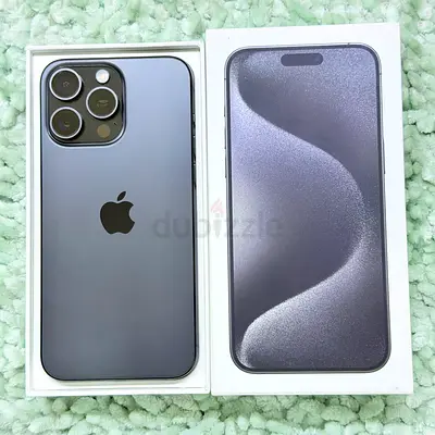 IPHONE 15 PRO MAX 256GB STORAGE BLACK TITANIUM