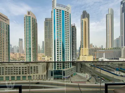 استوديو مفروش | MAG 318 | شرفة وإطلالة على وسط المدينة