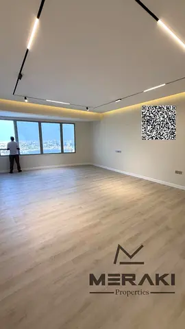 A two-bedroom apartment with a living room at a very nice price for cash sale, super luxury finishing in a strategic location in the heart of Ajman.