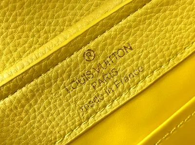 Louis Vuitton Capucines BB - Yellow  White (Full Set)