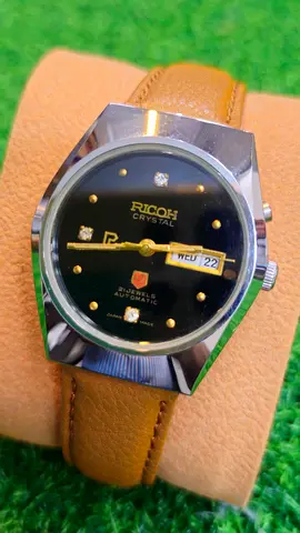 Vintage Ricoh Automatic 21-Jewels Japan made Mens watch for sale (Used)
NO BOX NO PAPER