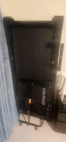 Foldable Sparnod Treadmill - Compact Home Running Machine
