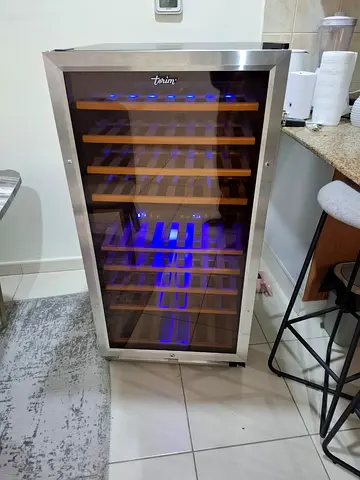 Torin Wine Cooler Refrigerator - 18 Bottle, Stainless Steel