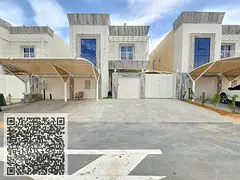 Villa for rent in Ajman, Al Zahia area, consisting of 5 bedrooms, a living room, a majlis, and a bal