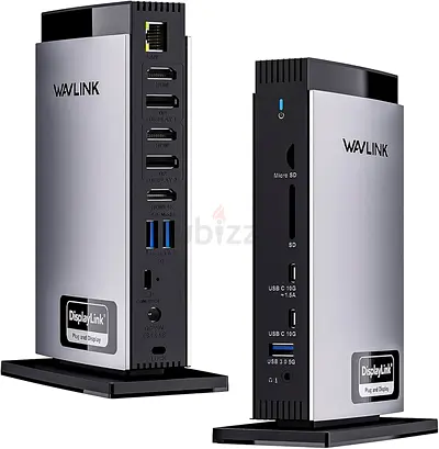 WAVLINK Docking Station 3 Monitors, Triple 4K@60Hz for MacBook M1/M2/M3/M4/Windows