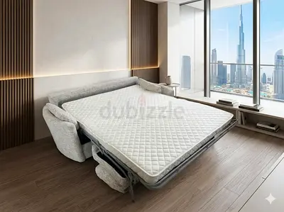 Home centre sofa bed with mattresses Brand new condition