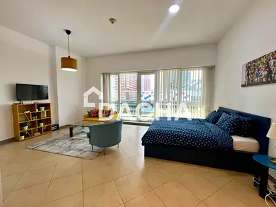 Next to Metro | Large Studio | Furnished | 12 Chqs
