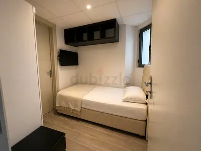 Room with attached bathroom