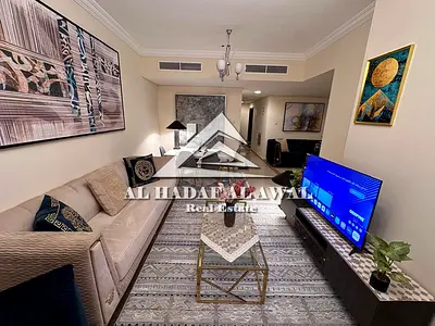 شقة 3 غرف وصالة مفروشة بالكامل الايجار شهري