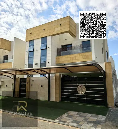 CORNER STUNNING VILLA / 5 MASTER BEDROOM/ FOR RENT/ AL YASMEEN / AJMAN