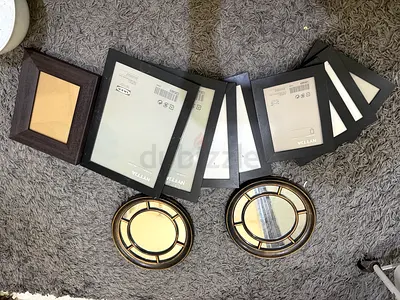 Picture Frames and Decorative Wall Mirrors - Mixed Sizes