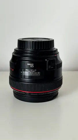 Canon EF 50mm f/1.2 USM Prime Lens - Good Condition