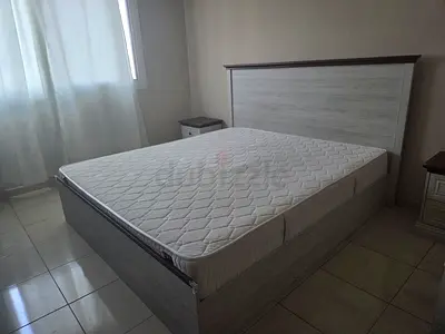 King size bed frame with mattress