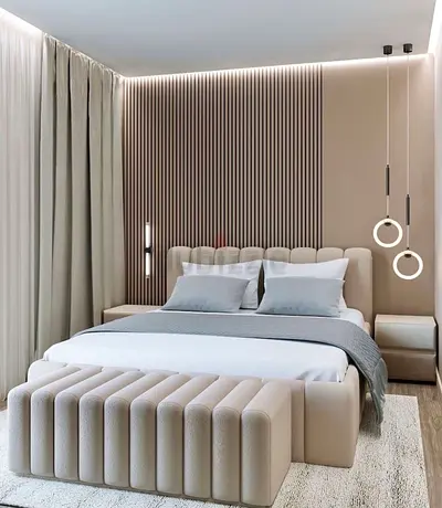 Brand New Luxurious Design Bedframe - Fully Custom Made - UAE Sharjah Manufactured