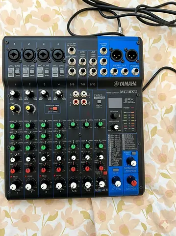 Yamaha MG10XU 10-Channel Mixer — Excellent Working Condition (Negotiable)