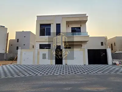 فيلا فاخرة للبيع بالزاهية، 5 غرف ماستر + صالتين و7 حمامات، 4000 قدم، تكييف مركزي، 1.82 مليون شامل