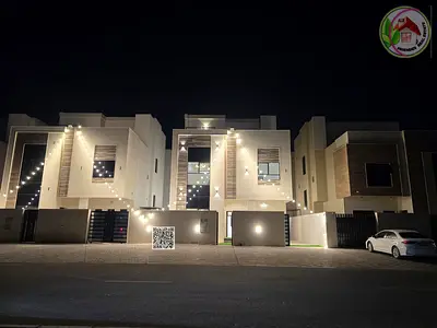 فيلا حجر ٣ طوابق مقابل المسجد شامل رسوم التسجيل والتمليك