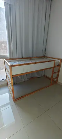 Ikea bunk bed and tent + kura