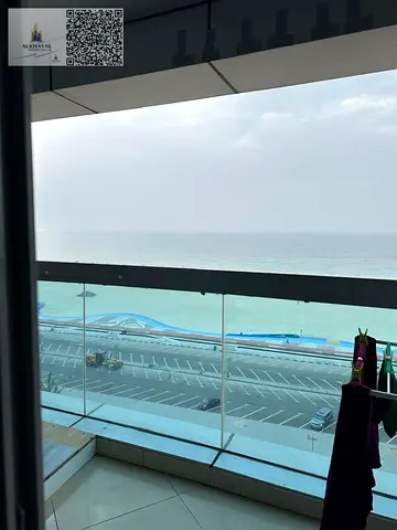 2bhk for sell in corniche tower big size sea view