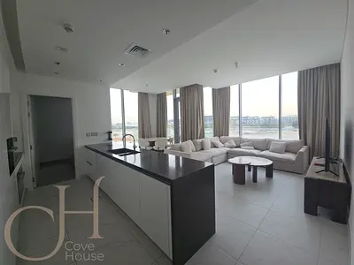 Fully furnished - Lagoon view -2 bedroom + maid room
