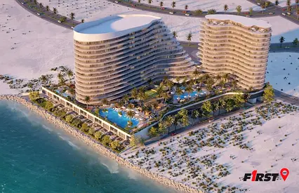 جاهز شقة مطلة على الشاطئ | خطة دفع 70/30 | قريبة من منتجع وين | سعر أقل من سعر السوق