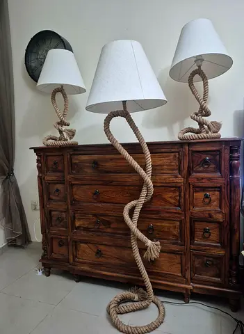 Stylish Rope Lamps set of 3