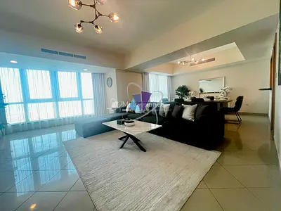2BR+Maid Fully Furnished with Full Sea View