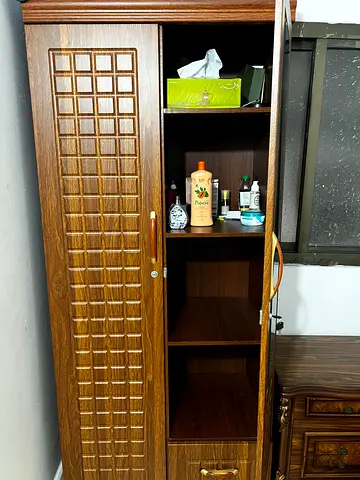 Cupboard - for cloths with mirror 2 doors