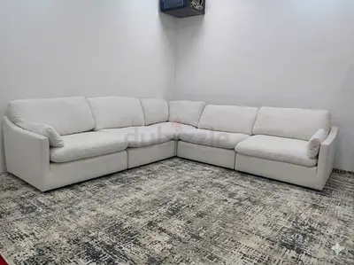 White color oc home modular sofa perfect condition