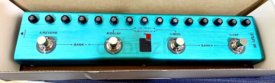 New/Unused M-VAVE TANK-G Multifunctional Guitar Effect Pedal