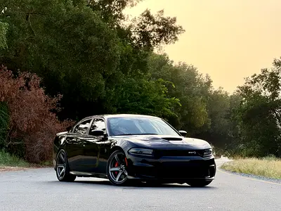 DODGE CHARGER HELLCAT SRT (707 HP) 2019 ‏GCC  ‏perfect condition ‏Full option