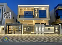 Al Haliyo 2 Ajman Villa, 5 bedrooms, registration fees included, personal finishing, super deluxe, b