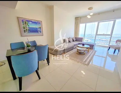 3BR Apartment | DAMAC Heights | Furnished | Full Marina & City Views