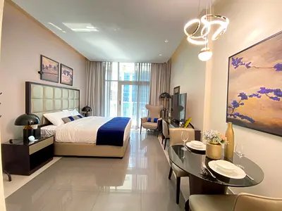 Vacant furnished apartment, high return asset, with top building amenities,