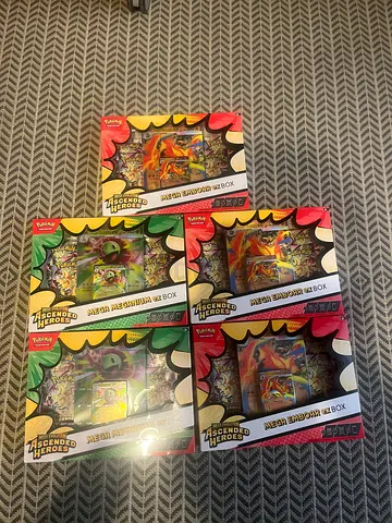 Pokemon ascended heroes mega ex boxes