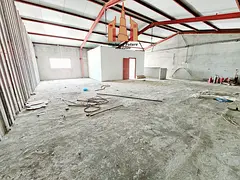 warehouse 7000 sqft frist floor 8 room and 1 big warehouse industrial area sharjah 100k