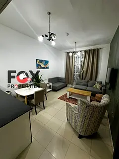 One bedroom and living room apartment for annual rent in Al Nuaimiya 3, City Tower Towers The apartm