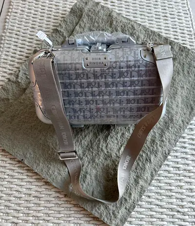 Dior x Rimowa Aluminum suitcase