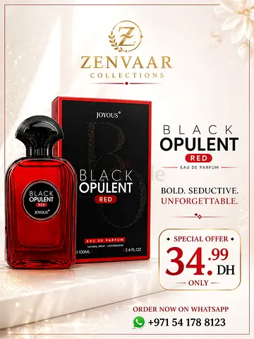 Black Opulent Red Eau de Parfum 100ml - New in Box