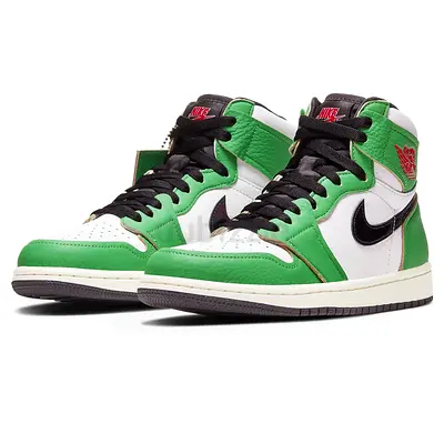 Jordan 1 high lucky green