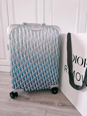 Dior and Rimowa Carry-On Suitcase