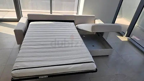 IKEA vimle L Shape Sofa Bed Beige Excellent Condition