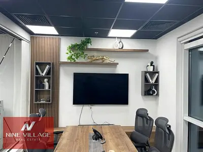 Luxury Furnished Office | Canal & Burj Khalifa View | High Floor | Distress Deal