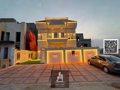 للبيع فيلا من المالك مباشربمواصفات عالمية وسعرخيالى تصمييم فلل دبى جاهزه للسكن طابقين  وشامل رسوم التسجيل والتمليك جاهزة للتسليم تملك حروتورث تقسيط