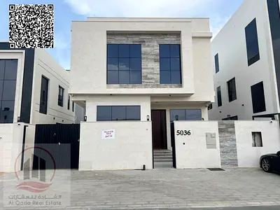 Luxury 5-bedroom villa for sale in Al Yasmin, including registration, electricity, and water.