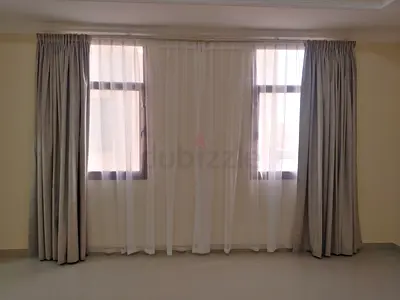 blackout curtains with white sheers per meter