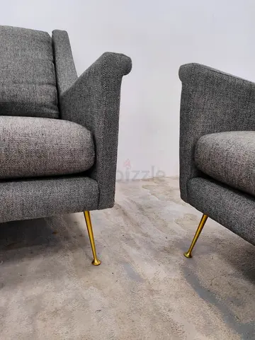 West elm mid century modern 2 piece sofa